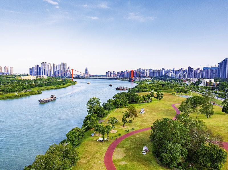 南寧立法鞏固提升邕江濱水區(qū)域建設