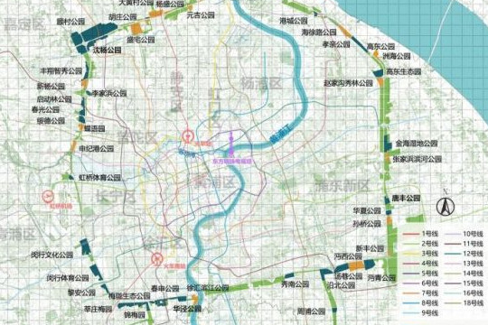 上海走向“城在園中” 環(huán)城生態(tài)公園帶雛形初具