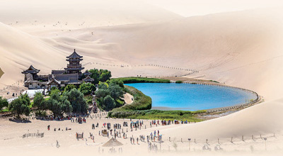 甘肅敦煌：探索文旅新業(yè)態(tài) 來(lái)鳴沙山聽(tīng)星空演唱會(huì)